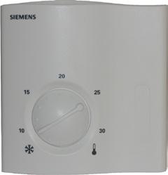 Termostat pomieszczeniowy TP lub TPP Termostat pomieszczeniowy (on-off) TP umożliwia ustawienie pokrętłem nastawy temperatury w pomieszczeniu w zakresie 8.