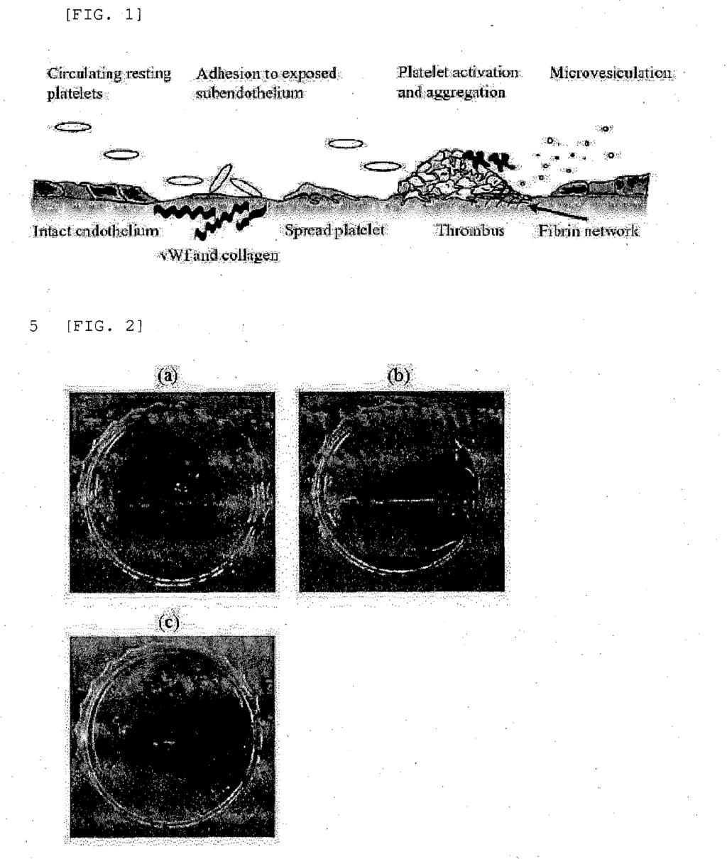 Fig.1 Krążące spoczynkowe płytki krwi Adhezja do odsłoniętego podśródbłonka Aktywacja i agregacja płytek