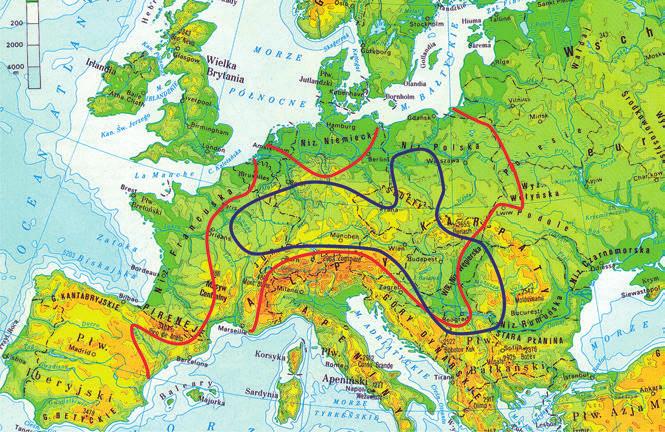 ŚRODKOWOEUROPEJSKA RUBIEŻ KULTUROWA MIĘDZY... DAS OSTMITTELEUROPÄISCHE GRENZGEBIET... 113 Ryc. 2.