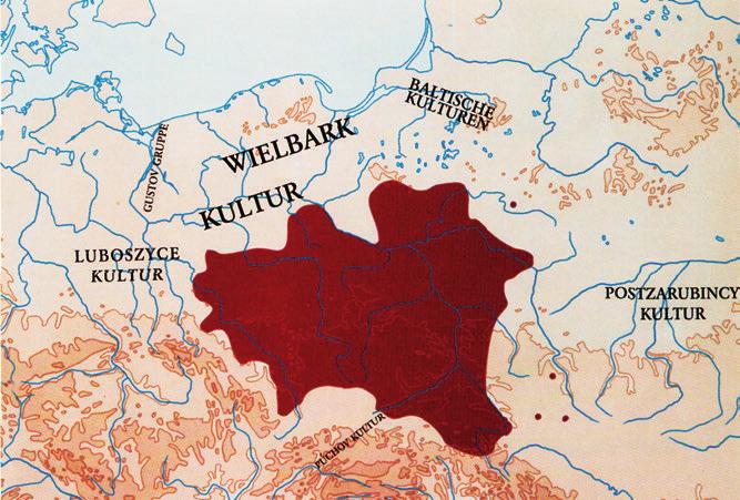 148 IWONA FLORKIEWICZ, AGNIESZKA RESZCZYŃSKA Ryc. 3. Rozprzestrzenienie kultury przeworskiej pod koniec I poł. II w. n.e. (wg Kokowski 2004). Abb. 3. Verbreitung der Przeworsk Kultur am Ende des 1.