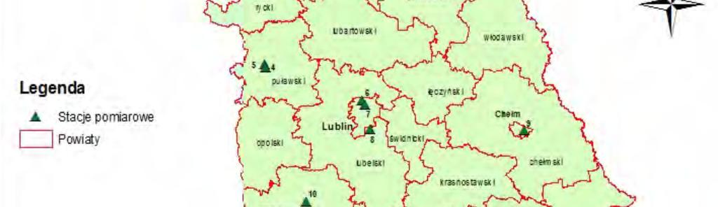 Ochrony Środowiska w Lublinie, Lublin, kwiecień 2014.