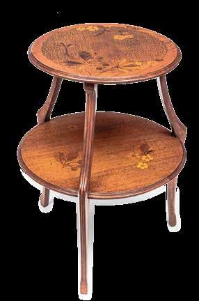 100 Stolik pomocniczy Louis Majorelle, Nancy ok. 1900 r.
