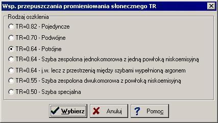 10 Załączniki W tym miejscu należy wprowadzić opór przewodzenia ciepła R 210 warstwy w warunkach wilgotnych 214 Grubość warstwy - pole edycyjne Pole służy do wprowadzenia grubości warstwy