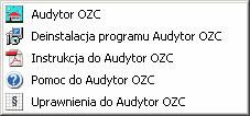 Aquatherm Polska OZC 30 4 Podstawy obsługi programu W rozdziale podano podstawowe informacje dotyczące obsługi programu Szczegółowe informacje na temat tworzenia danych, wykonywania obliczeń,