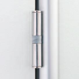 (5) (6) (7) Nóżka z kołnierzem, z możliwością regulowania wysokości, wykonana ze stali nierdzewnej wg DIN 1.