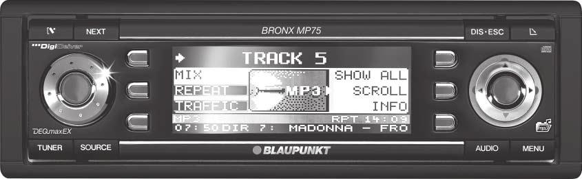 Radio / CD / MP3 Bronx MP75 7 645 805 310
