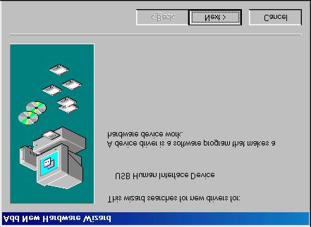 3.2.3. Windows 98 poprzez port USB (wersja podwójna) Niniejszy rozdział dotyczy jedynie wersji podwójnej kierownicy.