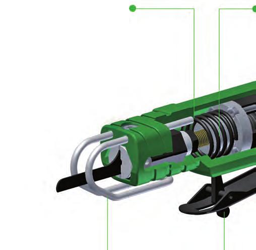 ultra-lekka piła niskowibracyjna zawiera szereg rozwiązań umożliwiających zmniejszenie poziomu generowanych wibracji, co skutkuje wysokim komfortem pracy.