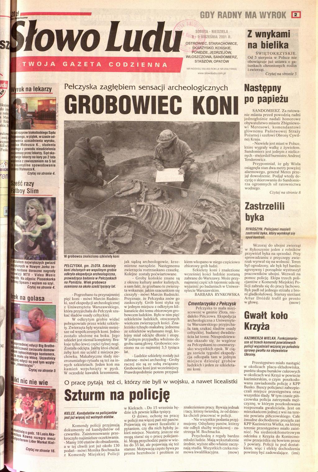 Grobowiec Koni Szkieletów Ludzkich Otoczonych Wieńcem Zwierzęcych