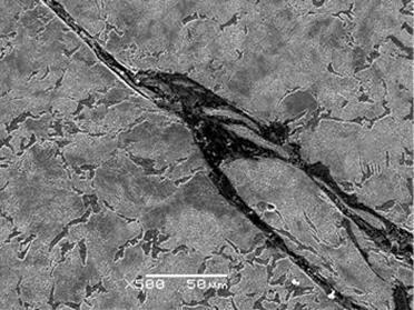 4-2016 T R I B O L O G I A 97 Fig. 7. Example of cracking in the rim of the wheel [L. 2] Rys. 7. Przykład toru pękania w wieńcu koła [L. 2] Fig. 8.
