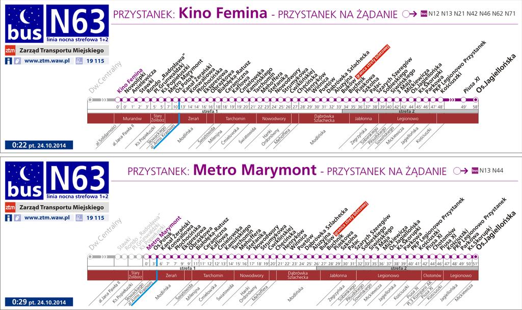 zwiększeniu aż do momentu, gdy będzie możliwe jednoczesne wyświetlenie wszystkich kolejnych przystanków 2.3.10.