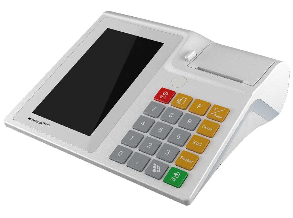 Instrukcja funkcji fiskalnych i elektronicznej kopii paragonu NOVITUS NEXT SYSTEM