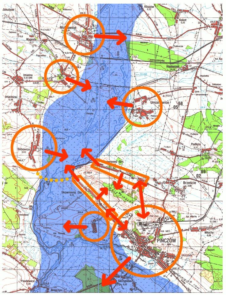 W ramach zrównoważonego rozwoju możliwe jest ożywienie turystyczne regionu: utworzenie scieżek pieszych, rowerowych i konnych. Wykonanie tras kajakowych.