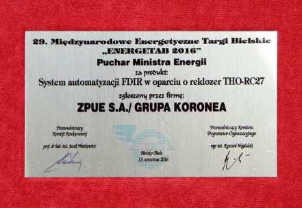 Samoczynny napowietrzny reklozer próżniowy