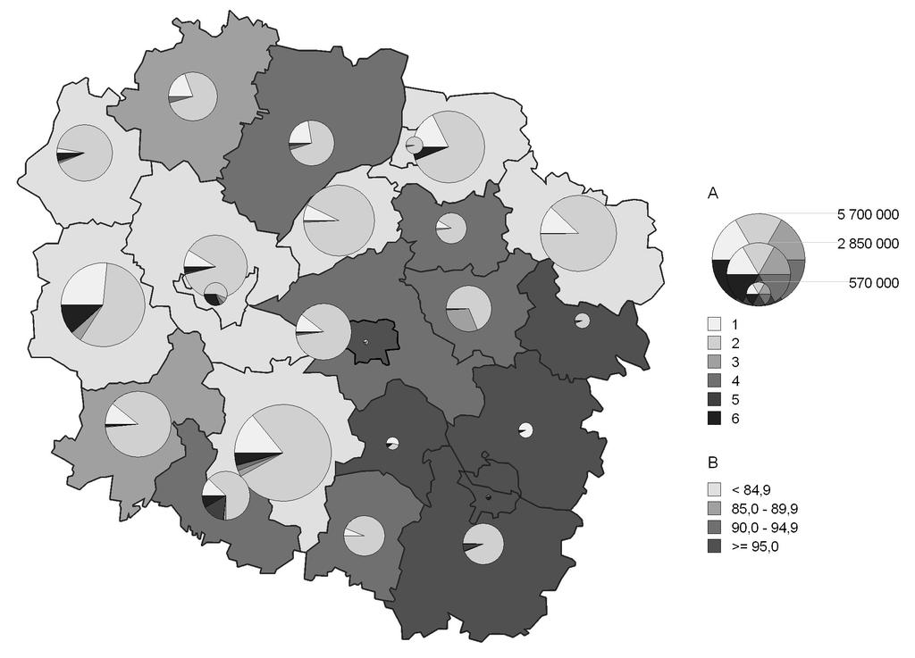 118 Mieczys³aw Kluba, Aleksandra Jezierska-Thöle Wielkoœæ i struktura p³atnoœci bezpoœrednich P³atnoœci bezpoœrednie s¹ instrumentem wsparcia dochodów rolników.