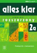 Autor: Krystyna Łuniewska, Zofia Wąsik, Maria Zagórna, Urszula Tworek Numer dopuszczenia: 18/07 Alles klar 1b - zakres rozszerzony Podręcznik z ćwiczeniami dla liceum ogólnokształcącego, liceum