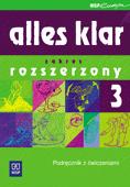 Autor: Krystyna Łuniewska, Zofia Wąsik, Urszula Tworek Numer dopuszczenia: 168/07 Alles klar 2b - zakres rozszerzony Podręcznik z ćwiczeniami dla liceum ogólnokształcącego, liceum profilowanego i