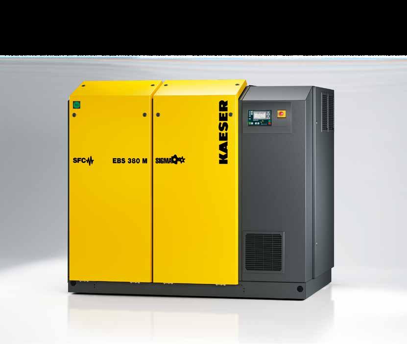 Dmuchawy śrubowe Serie DBS, EBS, FBS z profilem SIGMA