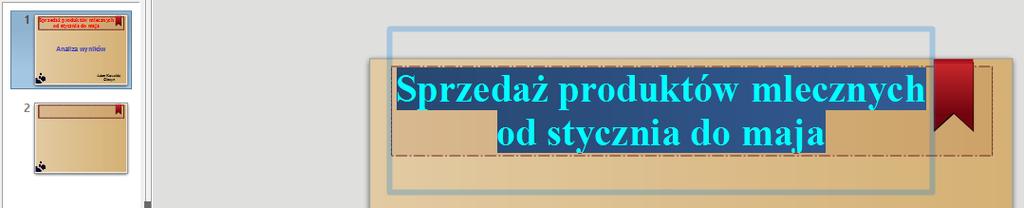 [13/24] Impress Na początku na slajdzie drugim w tytule musimy zapisać taką samą treść jaka jest w tytule slajdu pierwszego.