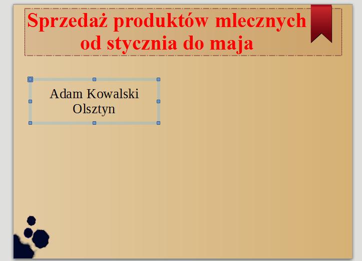 [8/24] Impress Przeciągnij do góry Po wykonaniu tych czynności otrzymujemy następujący obraz: Rysunek 15. Zmniejszanie wymiarów obszaru 1 Rysunek 16.