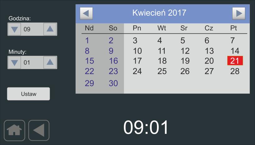 3.8. Ekran Regulatora Ekran Regulatora pozwala na ustawienie dynamiki regulatora temperatury oraz regulatorów ograniczenia dolnego i górnego na kanale nawiewnym.