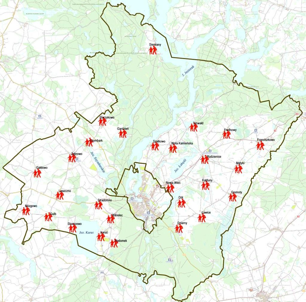 Strategia rozwoju społeczno-gospodarczego gminy Iława na lata 2016-2030 Wnioski z badania mieszkańców w zakresie aktywności społecznej przedstawiono poniżej (źródło: Raport z badania opinii