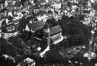 Olsztyn sfotografowany z
