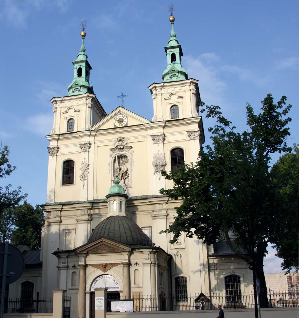 1792 roku do miasta Kraków przyłączono okoliczny Kleparz. Jego historia jest ściśle związana z Kościołem św.