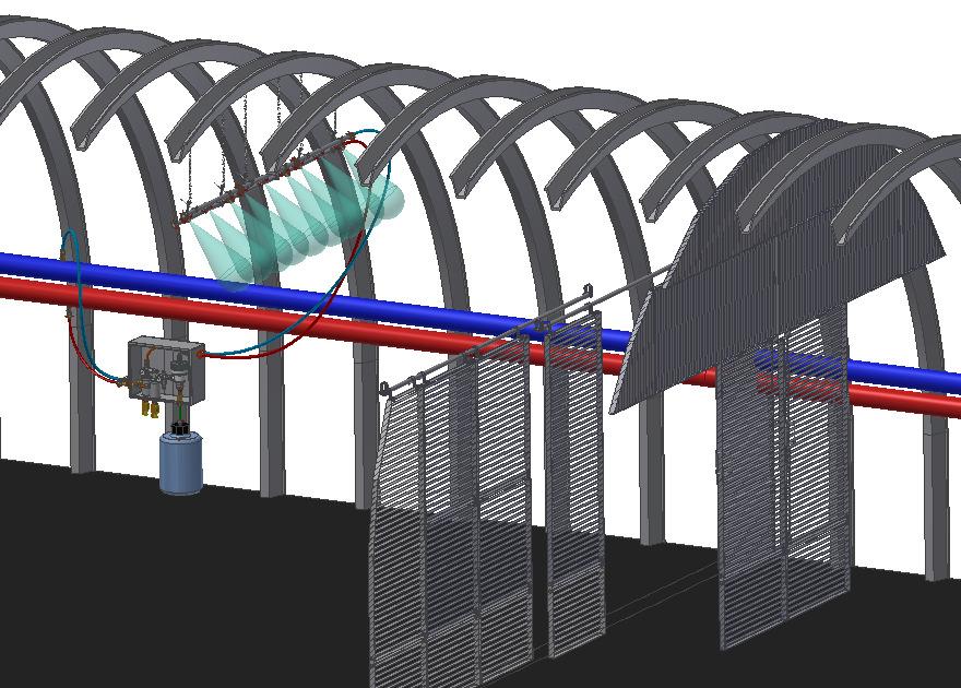 PROJEKTOWANIE I BADANIA System zraszania BRYZA osiąga 90% skuteczność redukcji zapylenia, co zostało potwierdzone podczas badań dołowych w LW BOGDANKA. 5.2.