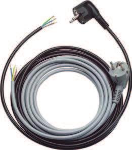 Przewody konfekcjonowane Kable przyłączeniowe i przedłużeniowe ÖLFLEX ÖLFLEX PLUG H05VV-F sieciowy przewód przyłączeniowy* Przewód zasilania sieciowego z PVC do urządzeń elektrycznych, aparatury
