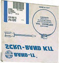 Components separately packaged rack and housing and band for flexibility. Materiał* Opis M21199 C 133 99 C 134 99 SS SS SS 10Scru-Seal racks and 10 Housings VA LU -S TR AP Band, SS, 3/8 " x 0.