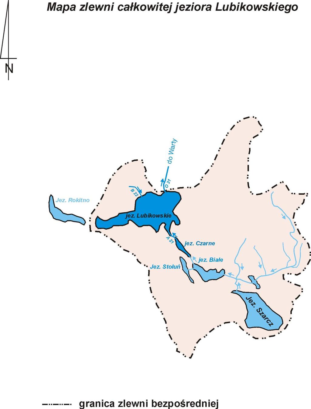 Jezioro Lubikowskie Położenie jeziora dorzecze: Obra Warta Odra region fizycznogeograficzny: Pojezierze Lubuskie - Bruzda Zbąszyńska wysokość n.p.m.