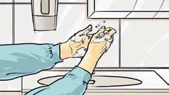 Ćwiczenie: Ozdabianie punktów mycia rąk Należy przypominać uczniom, jak ważne jest mycie rąk,