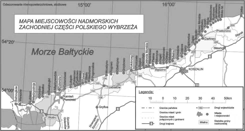 105 km 17,6 9,9 47,9 6,3 9,4 1,3 7,0 1,1 1,2 12,1 7,0 4,0 0,8 16,4 5,3 6,8 14,7 tys 98,8 tys 33,7 tys Miejscowości badane powyżej 500 miejsc Miejscowości przewidziane do badań 6,3 Liczba miejsc