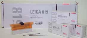 Ostrza jednorazowe Leica TC-65 z węglików są przeznaczone do laboratoriów, w których rutynowo tnie się twarde materiały.