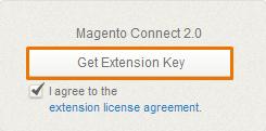 58 Pobieranie klucza Krok 4 Następnie logujemy się do panelu administracyjnego sklepu i wchodzimy do zakładki System Magento Connect Magento Connect Manager.