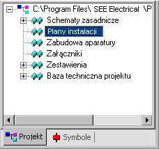 Import plików DXF/DWG/DXB. Program daje możliwość importowania danych z formatu DXF lub DWG i używania ich jako podkładu do tworzenia planu instalacji.