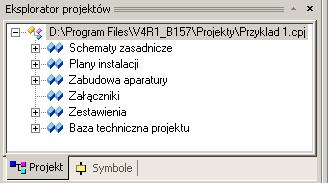 Zestawienia Wprowadzenie Schematy elektryczne zawierają dużo kompleksowych informacji. Wszystkie dane dostępne o obiekcie lub schemacie są zapisane w bazie technicznej projektu.