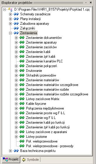 Wyświetli się lista zestawień: (Notka: Okno dialogowe może posiadać różną zawartość w zależności od poziomu). Wskazać numer zestawienia do wyświetlenia.