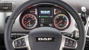 Wzór do naśladowania pod względem komfortu kierowcy Wnętrze nowego modelu CF cechuje nowoczesny wygląd i wysoka jakość, które w branży nie mają sobie równych.
