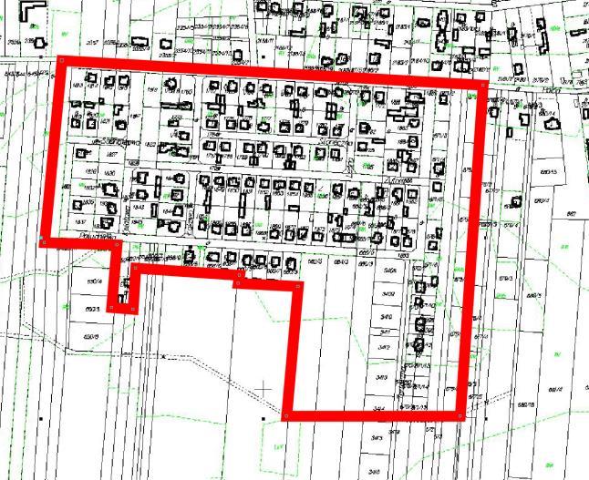 Podobszar rewitalizacji - Stanisławów Centrum pokrywa się z obszarem badawczym Stanisławów 1 obejmuje ulice: Dworska, Klonowa, Kościelna, Mickiewicza, Prądzyńskich, Radzymińska, Rynek, Szkolna,
