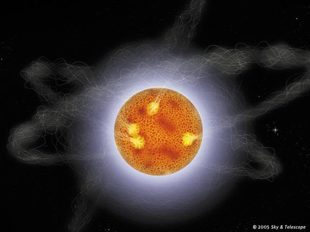 Tak mógłby wyglądać magnetar, gdybyśmy mogli zobaczyć go z bliska w paśmie
