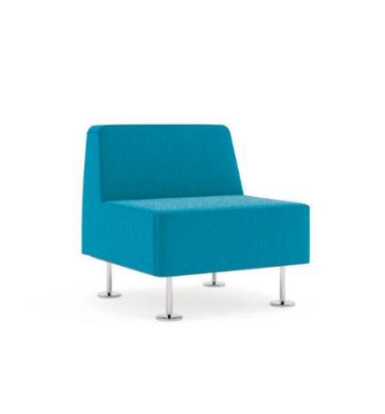 Przykładowe rozwiązanie: Fr7 fotel recepcyjny, siedzisko 120x50cm (+/-10%).