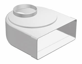 SYSTEMY KNŁÓW PŁSKICH trójnik płski Do prostopłgo rozgłęzini knłów płskih D1 D h D1 D h 110x55 Kp55-6 144 174 55x110 204x60 Kp60-6 248 288 60x204 220x90 Kp90-6 251 278 90x220 trójnik przlotowy n knł