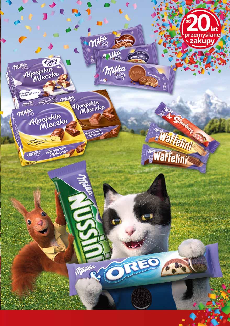 3 99 z VAT 4.91 CIASTKA MILKA 150/184 G sprzedaż po 43171560 6 99 z VAT 8.