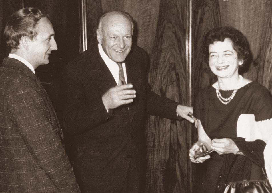 Krzysztof Penderecki, Tadeusz Ochlewski, Grażyna Bacewicz, Warszawska Jesień 1960 r.
