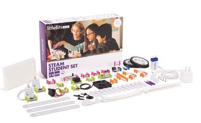 KLOCKI ELEKTRONICZNE 5 Każde dziecko może być wynalazcą! Z littlebits dzieci uczą się jak stać się kimś więcej niż tylko użytkownikiem technologii.