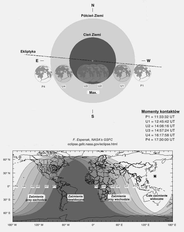 2. Całkowite zaćmienie Księżyca 10 grudnia 2011.