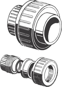 15844 40 mm 15846 50 mm 15848 63 mm 15850 75 mm zastosowanie: do zimnej wody materiał: PP-R 76