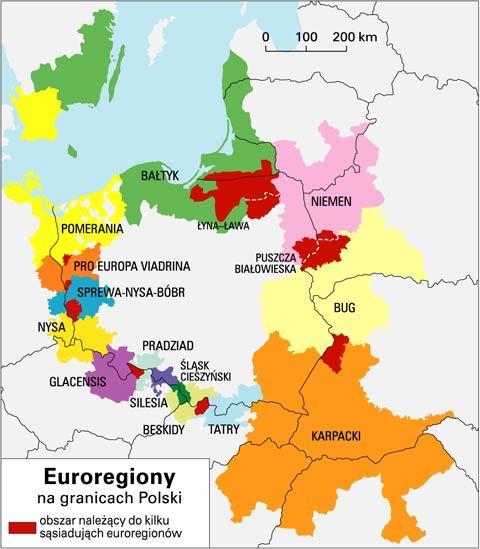 W granicach Polski zlokalizowanych jest 16